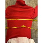 Neiman Marcus Cashmere Collection Turtleneck Sweater Dress Red Size Small Photo 6