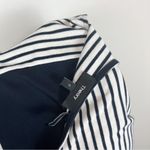 Theory Navy Colorblock Striped T-Shirt Dress Pima Cotton Size XS Photo 8