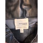 Wilfred Free Aritzia Black Daria Faux Leather Pants Leggings Elastic Waist XS Photo 7