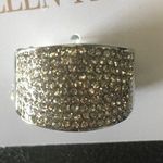 Ellen Tracy  Rows of Pave Crystals Band one size Photo 0