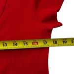 Adore Me Red Ribbed Crop Top Women's Size XL NWT | 6-1 Photo 5