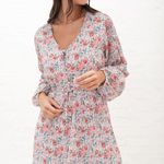 MikaRose Emory Dress in Peach Amber Retro Size XL NWT Photo 0