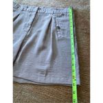 Soho Apparel   rose mauve satin high rise paperbag dress shorts  Size 12 Photo 4