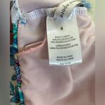 Nanette Lepore  6 Blue Swimsuit Bikini 2 Piece Bralette High Waisted Beach Summer Photo 9