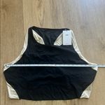 Nike Yoga Dri-Fit Slim Fit Luxe Cropped Tank Top Black/Cream Sz 1X DR0779-010 Photo 5