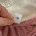 Old Navy Maternity Pink Metallic Fitted Blouse M Photo 2