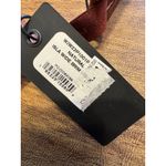 Brand New Rag and Bone Women's Natural Lamb Leather Linen Isla Wide Brim Visor Tan Photo 5