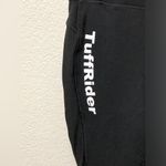 TuffRider  Black Woman’s Marathon Tights Workout Athletic Biker Pants! Photo 6