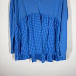 Anthropologie NWT  Pilcro Babydoll Gingham Top Size Small Photo 6