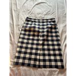 J.Crew Blue & White Checkered Plaid No. 2 Pencil Skirt Woman’s Size 4 Photo 7