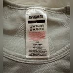 Gymshark Size L Gray Long Sleeve Crop Top with thumb holes Photo 2
