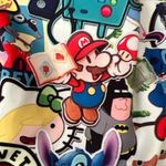 Cartoon Network All Over Anime Print Hoodie Women Size S/M Photo 4