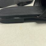 Black Rhinestone Pointed Toe Mules Chain Accent SlipOn Womens Shoes Size 8 NWOT Photo 3