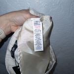 NWT Nasty Gal Beige Metallic Pinstripe Tapered Trousers Size 6 White Photo 9