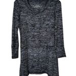 Soma Luxuriously Soft Heathered Gray Long Sleeve Shirt Sz S Photo 4