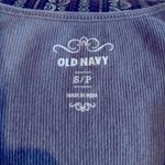 Old Navy  Gray Ribbed Embellished Tank Top Photo 2