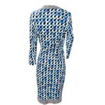 J. McLaughlin  Catalina Cloth Blythe Faux Wrap Long Sleeve Dress size Small Photo 2