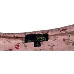 Suzanne Betro  Womens Sweater Blush Pink Chenille Layered Side Tie Pullover Sz 1X Photo 3