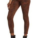 Joie Park Moto Styled Cropped Leopard Prints Skinny Pants Photo 1