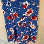 Tommy Hilfiger Floral Romper sz 4 summer flowers casual fair America 4th of July Photo 6