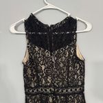 Disney  Beauty & the Beast Black Lace Overlay Sleeveless Dress Juniors Size Medium Photo 7