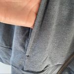 Cloudveil gray asymmetrical zip moto hoodie sweatshirt jacket modal blend M NEW Size M Photo 5