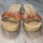 Airwalk Brown Wedge Sandals Size 8.5 Photo 1