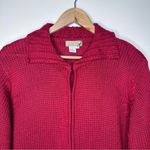 The Territory Ahead  Women’s Red Wool Blend Sweater Size XL Photo 5