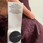 Everlane The Drapey Blazer Burgundy Maroon Size 4 Photo 8