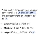 PINK - Victoria's Secret Victoria's Secret Womens Black White Polka Dot Satin Slippers Size S (5-6) Photo 7