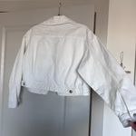 ZARA White  denim jacket Photo 3