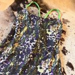 Lululemon Dancing Warrior Purple Green Pistachio Floral Tank Top Strappy Back 6 Photo 1