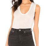 Free People  Take The Plunge Tank in White M Photo 0