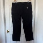 Carhartt  Crawford Carpenter Black Cargo Pants Size 18 Photo 3