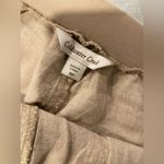Coldwater Creek NWT  Size 16P Flax 100% Linen Pull On Straight Leg Pants Beachy Photo 10