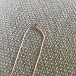 Light pink and blue beaded string necklace long boho feminine Festival Photo 1