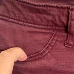 Abercrombie & Fitch 5/$25  Skinny Jeans in Maroon Photo 5