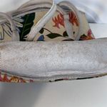 Dequa Munchen Bag Leather Garden Floral Print Shoulder Bag Purse Boho Cottage Green Photo 8