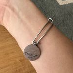 ALEX AND ANI  Mom Bangle, Rafaelian Silver, One Size, Because I Love You Mom Photo 5