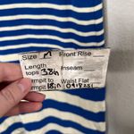 Uniqlo  X Marni Womens Blue Black Striped Midi T-Shirt Border Dress Medium Photo 8