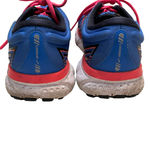 Brooks Womens Ghost 13 Blue/Coral/White Running Shoes Size 8.5B Photo 8