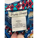 Flying Tomato Royal Blue Flower Detail High Low Ruffle Off Shoulder Dress S Photo 6