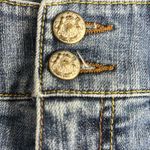 CAbi  Style 347 straight leg, 2 button/zip, blue 5-pocket, women's jeans size 6 Photo 5