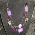 Apt. 9 NWT  Purple Costume Necklace Photo 0