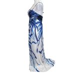La Femme  Long Formal Dress Goddess Gown Embellished Chiffon Women’s Size 10 Photo 2