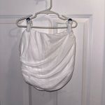 Amazon White Mesh Corset Top with Boning Photo 0