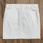 Tommy Hilfiger  White Denim Skirt Size 12 Classic Stretch Pencil Skirt Photo 0