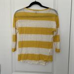 Tommy Bahama Tommy‎ Bahamas yellow striped top size xs linen Photo 3