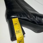 Nordstrom Rack Normandy Women’s Sz 6 M Black Croc Print Block Heel Ankle Boot Photo 9