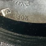 A SOLIANI MILANO Gothic Core Combat Brown Pebbled Leather Lace Up Boots SZ 36.5 Photo 8